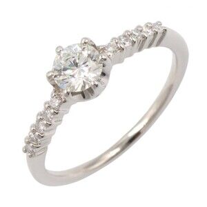 Jewelry Diamond Ring Platinum Used #345799J87B